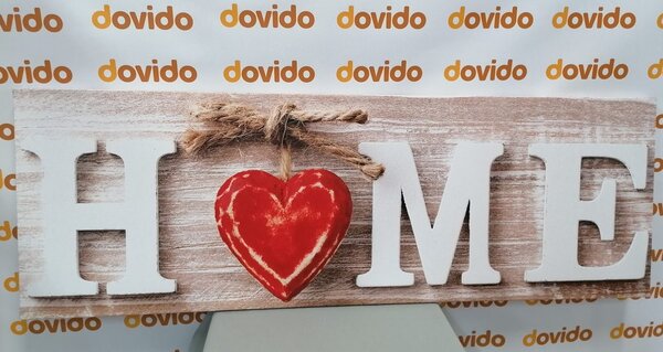 Tablou cu mențiunea Home
