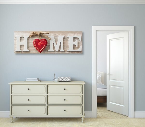 Tablou cu mențiunea Home