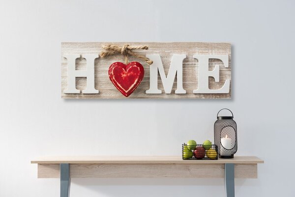 Tablou cu mențiunea Home