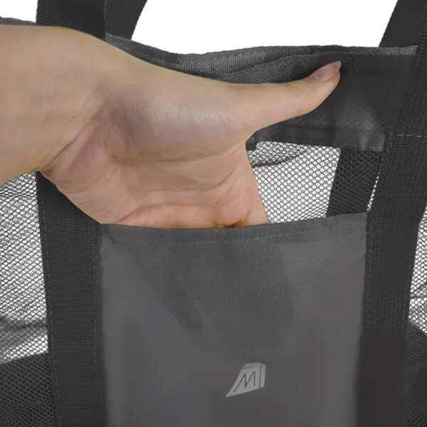 Geanta picnic/plaja, compartiment termoizolant alimente si bauturi, capacitate 20 litri, 58x15x35 cm