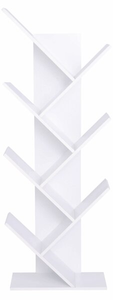 Biblioteca BAKI NEW TYP 2, alb, DTD laminat, 40x20x115 cm
