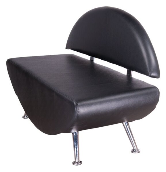 Canapea sala de asteptare, pentru saloane de infrumusetare, latime 138 cm, adancime 52 cm, piele eco