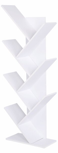 Biblioteca BAKI NEW TYP 2, alb, DTD laminat, 40x20x115 cm