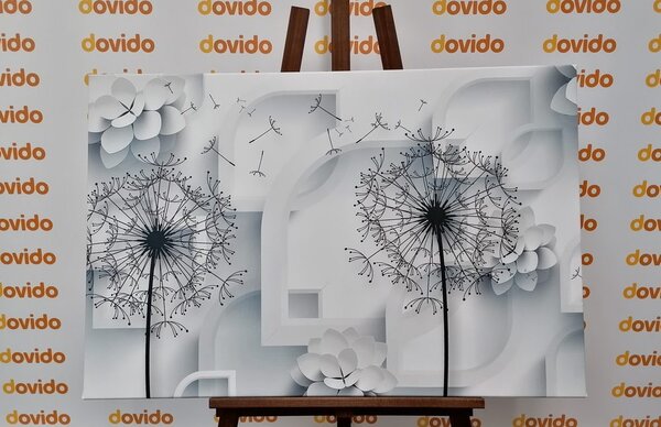 Tablou modern păpădie