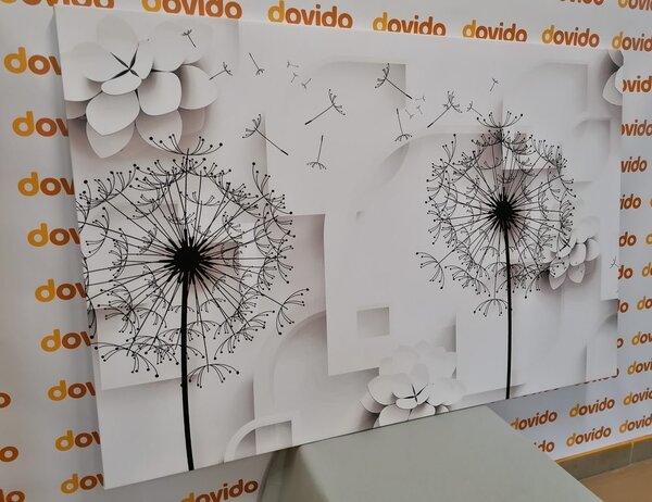 Tablou modern păpădie