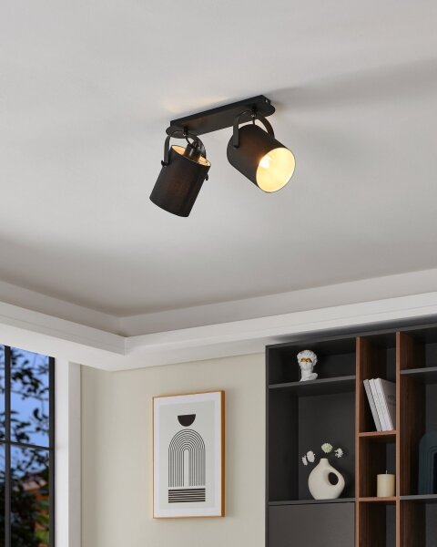 Eglo 33646 - Aplica spot VILLABATE 2xE27/10W/230V
