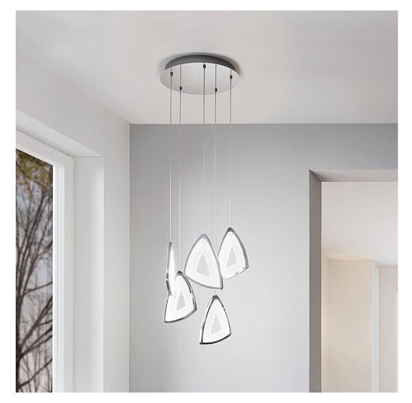 Eglo 95219 - Lustră LED AMONDE, 5 x 6 W, 230 V