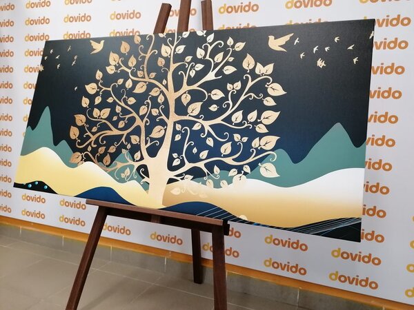 Tablou copacul modern al vieții