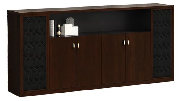 Mobilier birou cu spațiu de depozitare W2400*D400*H1200