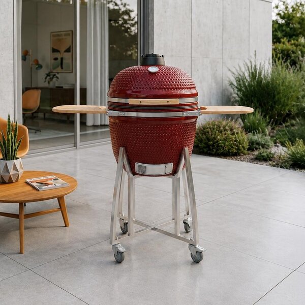 Grătar ceramic Avenberg KAMADO XL roșu