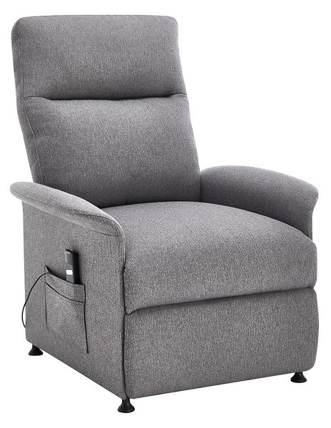 Fotoliu de relaxare reglabil electric Catini ELYSIO gri deschis