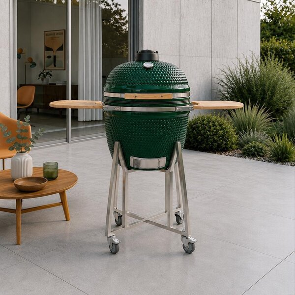 Grătar ceramic Avenberg KAMADO XL verde