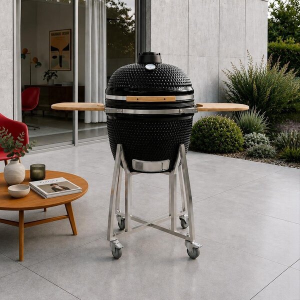 Grătar ceramic Avenberg KAMADO XL negru