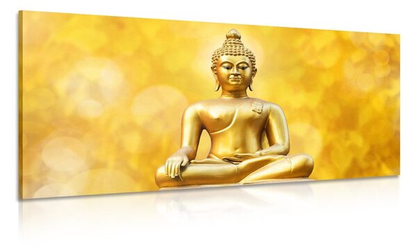 Tablou statuia aurie a lui Budha