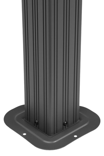 Pergolă din aluminiu Avenberg PAVILIO 5x3m neagră