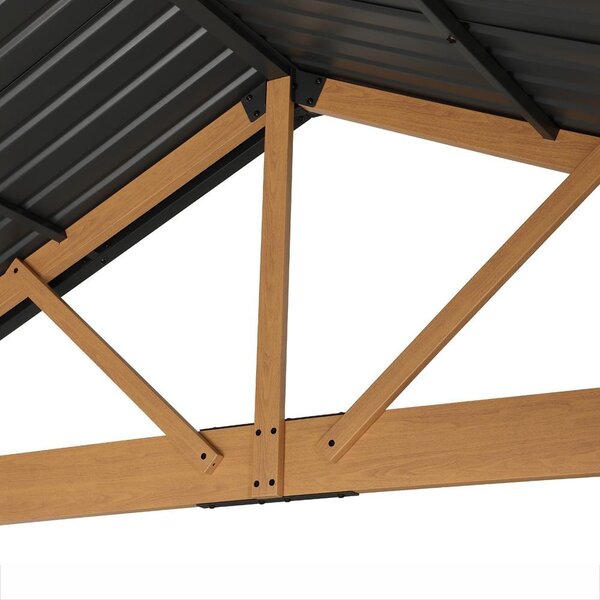 Pergola din aluminiu Avenberg PAVILIO 5x3m natur