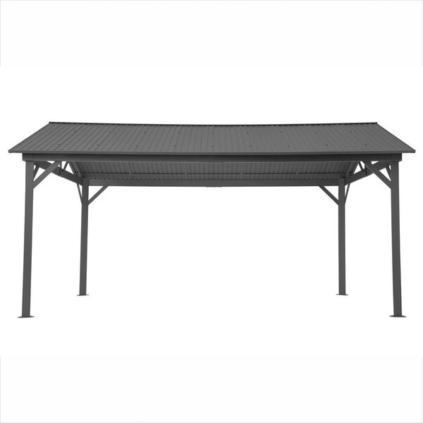 Pergolă din aluminiu Avenberg PAVILIO 5x3m neagră