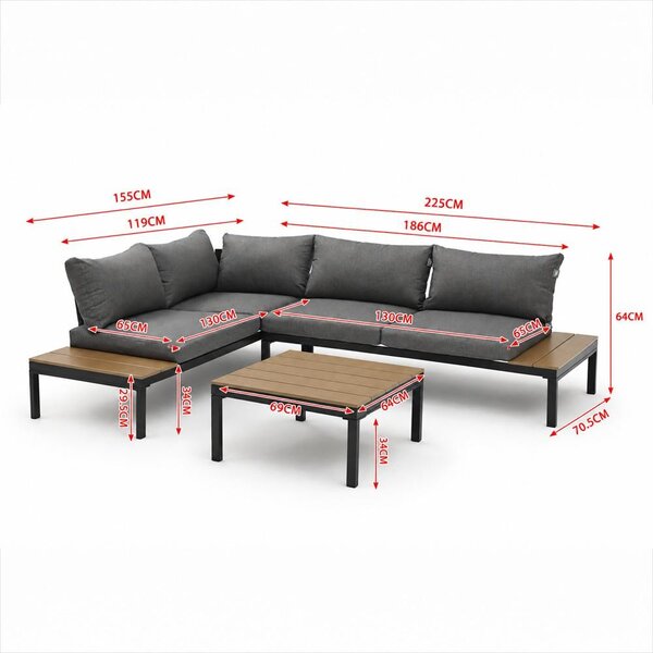 Set mobilier de grădină LIVORNO 2026