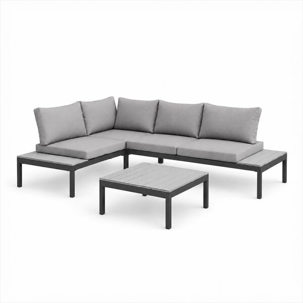 Set mobilier de grădină LIVORNO gri