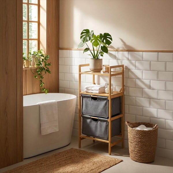 Raft din bambus AVENBERG BAMBU DUO