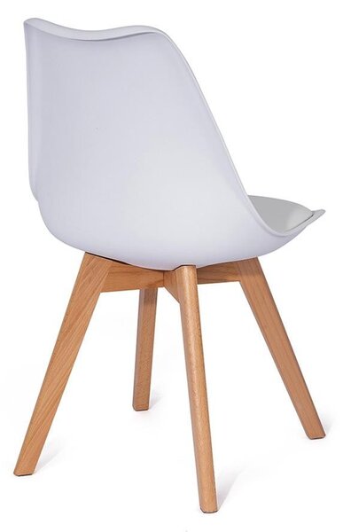 Set 4 scaune de dining AVENBERG SKANDI - Alb