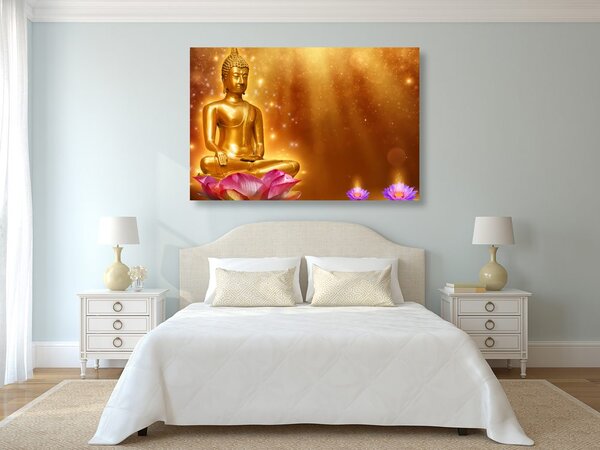 Tablou Budha auriu