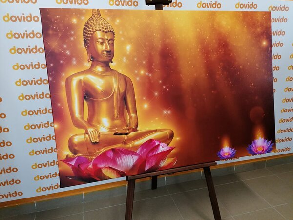 Tablou Budha auriu