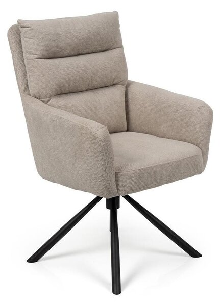 Set - 2 scaune de dining rotative AVENBERG TESSA bej