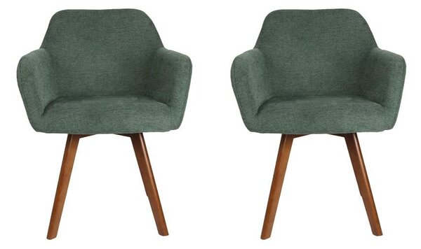 Set - 2 scaune de dining AVENBERG NORD - verde