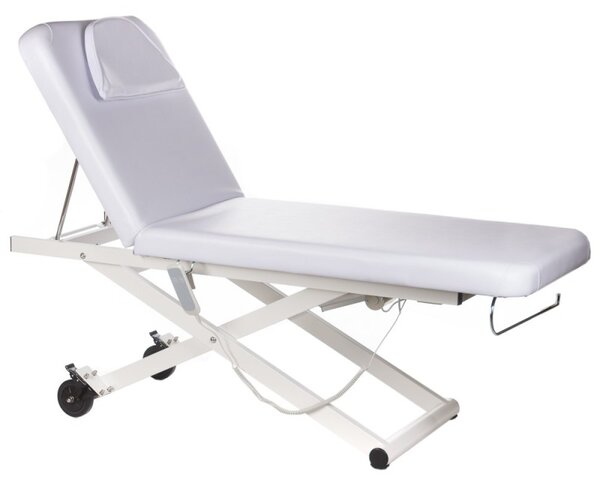 Pat electric de masaj si reabilitare, reglare inaltime 61-93 cm, lungime 198 cm, cu roti