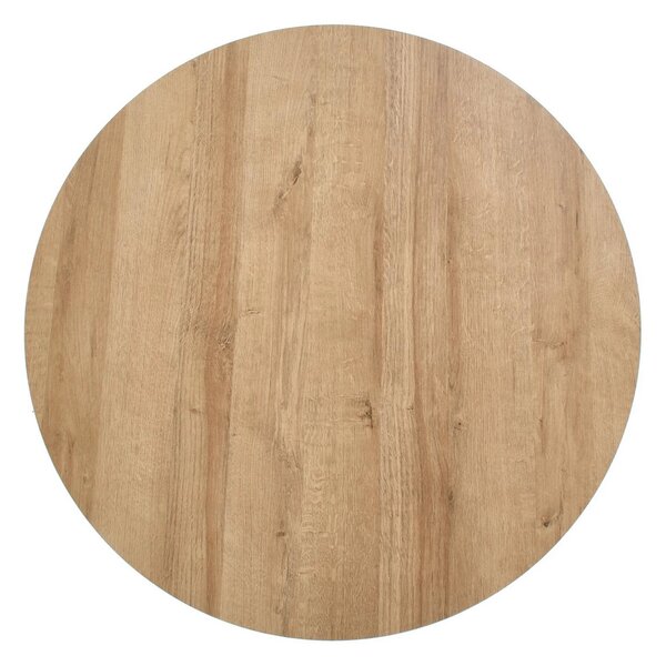Masuta cafea CAMILA, stejar auriu/negru, 80x80x41 cm