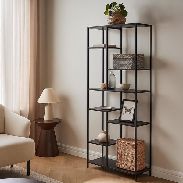 Raft AVENBERG ARCANA 165 x 80 cm negru