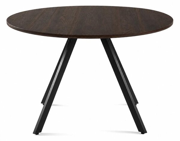 Masă de dining AVENBERG RONDO Ø120 maro