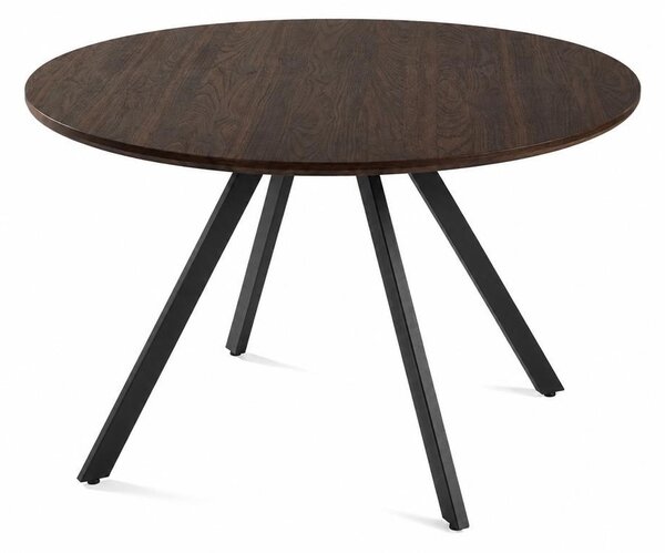 Masă de dining AVENBERG RONDO Ø120 maro