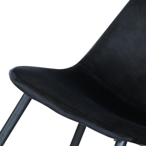 Set - 4 scaune de dining AVENBERG RIVA - Negru
