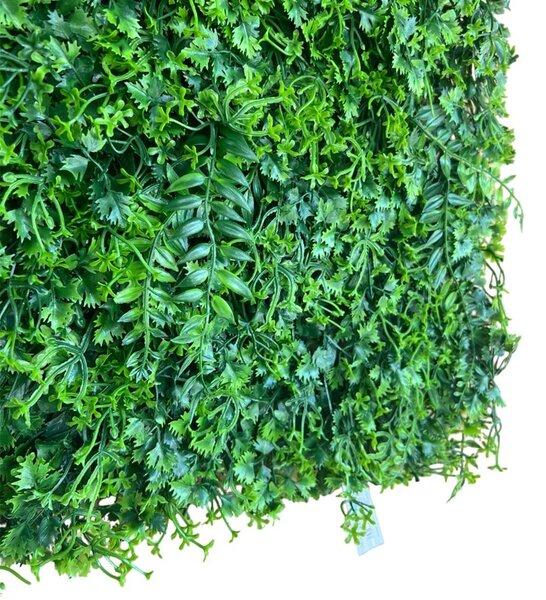 Gard verde decorativ, frunze artificiale, panou 40x60 cm