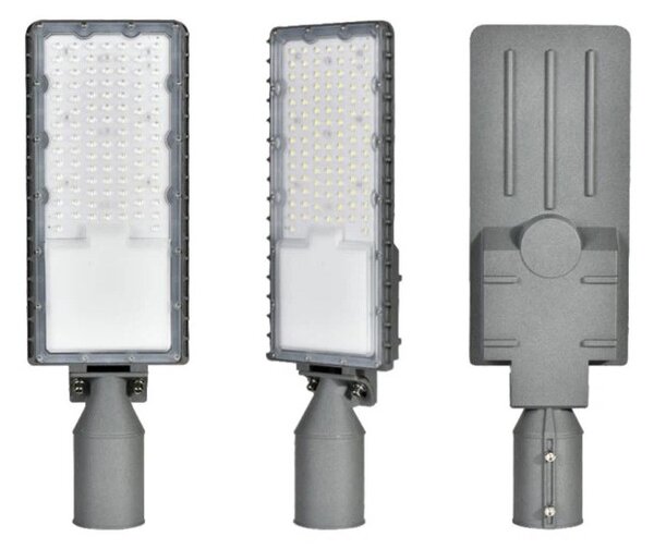 Lampa LED stradala, 250W, design ultra-subtire, 25000-35000lm, IP65, gri