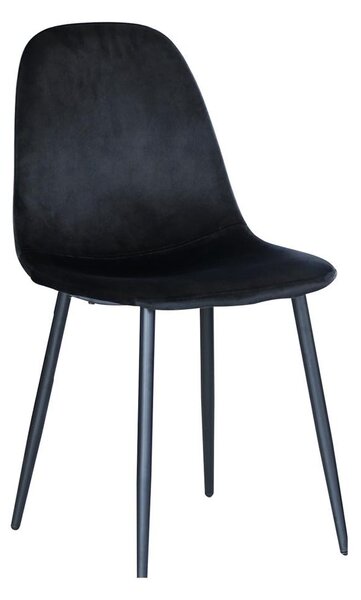 Set - 4 scaune de dining AVENBERG RIVA - Negru
