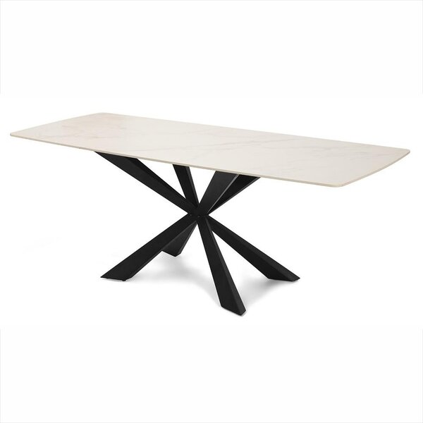 Masă de dining AVENBERG ATLAS 200 Alb
