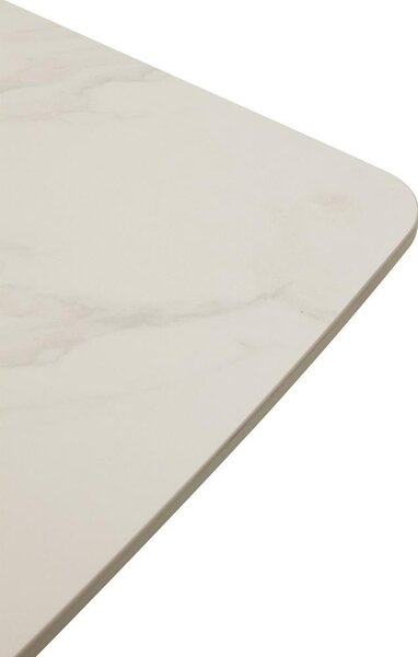 Masă de dining AVENBERG ATLAS 200 Alb