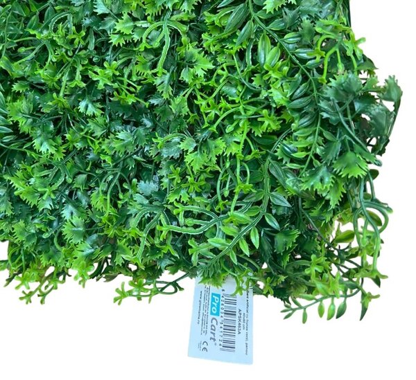 Gard verde decorativ, frunze artificiale, panou 40x60 cm