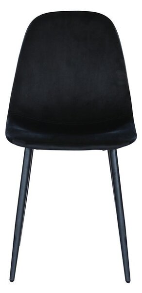 Set - 4 scaune de dining AVENBERG RIVA - Negru