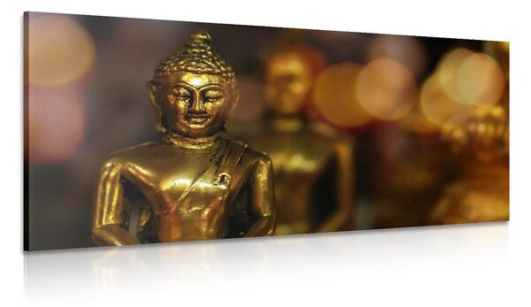 Tablou Budha pe fundal abstract