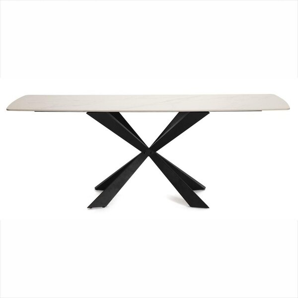 Masă de dining AVENBERG ATLAS 200 Alb