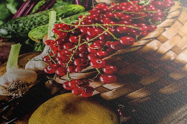 Tablou fructe și legume proaspete