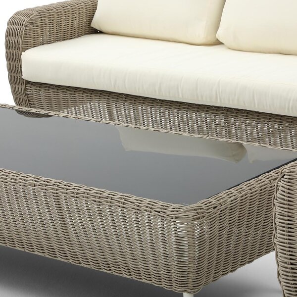 Set mobilier de grădină din ratan Avenberg SOLE bej