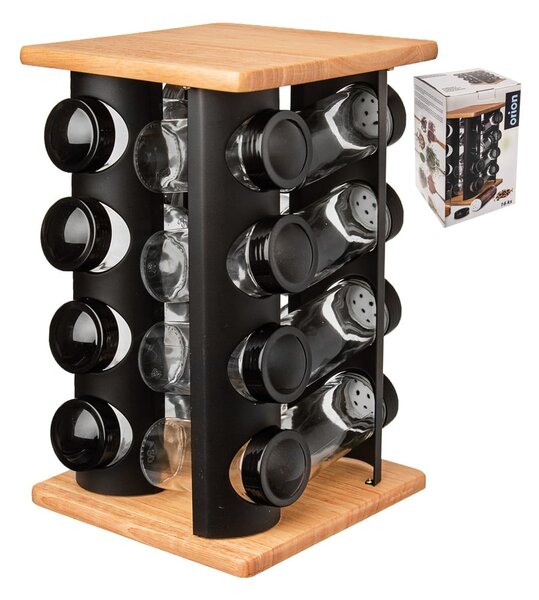 Set recipiente de condimente 16 buc. Black – Orion
