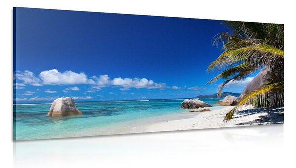 Tablou plaja din Anse Source