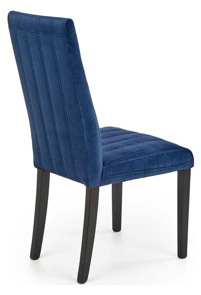 Scaun DIEGO 2, negru/albastru, 47x59x99 cm