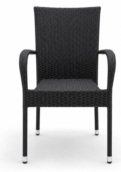 Set mobilier de grădină 4 piese Avenberg PARIS Negru